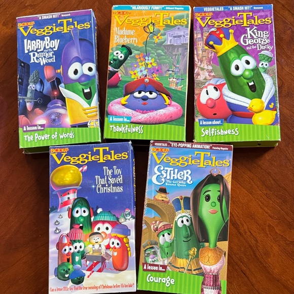 Big Idea Other - VeggieTales VHS lot